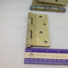 Stanley Door Hinges 3 2x4in round edge 1 2.25x4in Rectangle 1 2×3.5in Rectangle