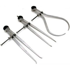 Inside Outside Divider Caliper Set 8″ Woodworking Carpentry Wood Tools 3Pcs