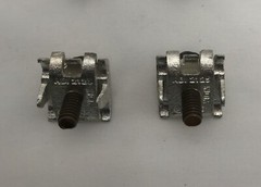 Burndy UCK1UL Universal Parallel Groove Clamp, Tin-Plated Copper (Pack of 2)