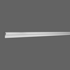 Outwater 1-3/8 inch x 7/16 inch x 96 inch Plain Recycled Polystyrene Panel