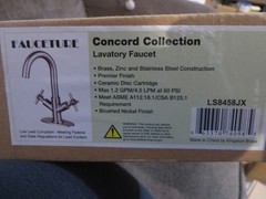 Kingston Brass LS8458JX Concord Bathroom Faucet, Brushed Nickel