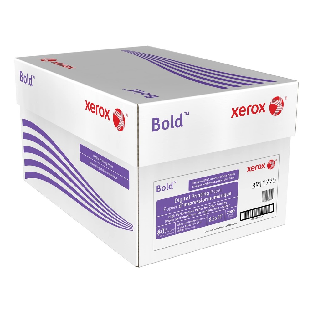 Xerox® Bold Digital™ Printing Paper, 8 Reams, Letter Size (8 1/2″ x 11″), 100 (U