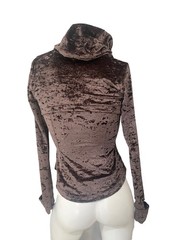 Lululemon Hooded Define Jacket Crushed Velvet French Press Brown Size 4