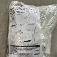 Werner L242050W 50ft Fall Protection Rope Lifeline With Lanyard ANSI & OSHA NEW