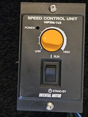 MiSUMi Conveyor W/ Speed Controller Dual Belt CVGTA-80-1300-6-TA115-SCM-50-S-B