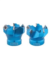 400R KM12 High-Gloss Fast Feed Flying Cutter Head 45° Angle Multi-Edge Milling
