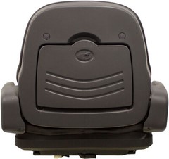 Universal Black Vinyl Forklift Suspension Seat fits Doosan etc