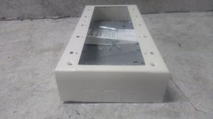 Wiremold V5748-5 5 Pk 10-1/8 In Width Steel Five Gang Box Fitting