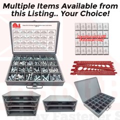 Class 10.9 JIS Metric Hex Flange Bolt Screw Nut Assortment Kit OR Accessories