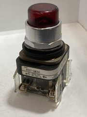 ALLEN BRADLEY 800T-QB24R PUSHBUTTON ILLUMINATED RED 1NO/1NC SERIES T