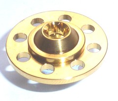 Titanium M6 FAIRING DRILLED WASHER GOLD BIKE KART CAP BOAT RALLY MOTO X 23 DIA
