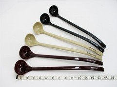 Lot of 6 Carlisle Dressing Ladle Assorted 13-1/2″ salad bar buffet Imprinted