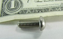 Lot 100 Stainless Round Head Machine Screw #10-32 x 1/2″ Phillips Drive Military