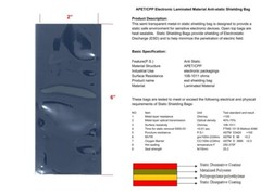200 ESD Anti Static Shielding Bags 2 x 6″ (58*152mm) Flat, 3 mil, Open Top
