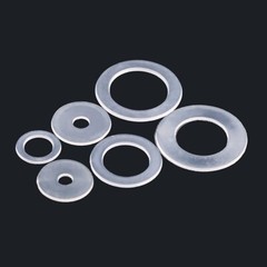 Nylon Plastic Flat Washers Insulating Washer Rubber Round Gasket Soft M3 M4-M20