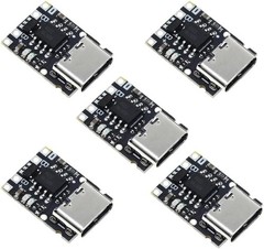 10pcs TP4057 1A 3.7V Lithium Battery Charging Board Type C USB Ultra-Small