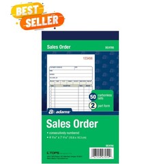 Customized Carbonless Receipt Book – 2-Part, 50 Sets for Organized Invoicing