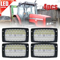 For Massey Ferguson 8240 8250 8260 8270 8280 3713134M91 LED Flood Cab Lights 4x