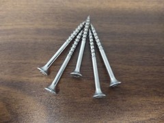 #8 Deck Screws, Type 316 Marine Grade, Stainless Steel, T-20 Star Drive