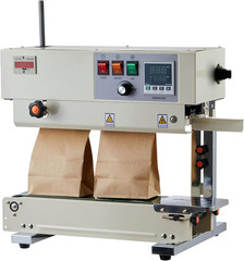 Continuous Bag Band Sealing Machine, 0.24-0.47 in Seal Width, Vertical Band Seal