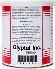 Glyptal 1201Q Insulating Enamel Paint Corrosion And Moisture Resistant Red 1