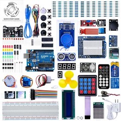 ELEGOO UNO R3 Most Complete Starter Kit with Extra DS3231, TM1637, LCDs, & More!