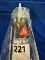 Sikaflex-221 Adhesive and Sealant 10.1 fl. oz Cartridge Gray ‎90892