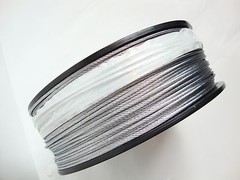 Galvanized Wire Rope Cable 1/8″, 7×19, 500 ft reel