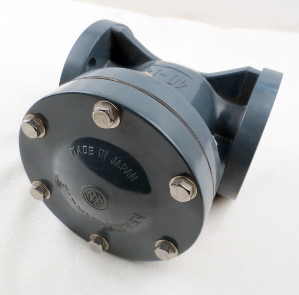 ASAHI 1.5 inch Flanged PVC 1201-015 Swing Check Valve