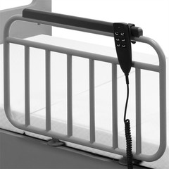 Electric Adjustable Hospital Bed for Home Use w/Wired Remote Control Memory Foam