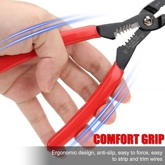 4 in 1 Wire Service Pliers Crimper Stripper Cutter Gripping for 12-20AWG Cable
