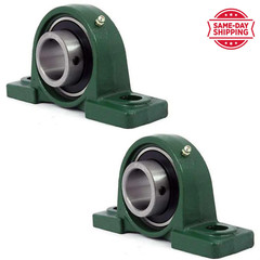 BGR 2 PCS UCP 202-10 Pillow Block Bearing 5/8″ Bore Self Aligning 2 Bolt