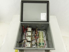 Wiegmann B100806CHWW 10 x 8 x 6″ Type 12 Electrical Enclosure J-Box Extras