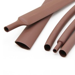 2:1Heat Shrink Tubing Brown- 1mm 1.5mm 2mm 2.5mm 3mm – 50mm Cable Heatshrink