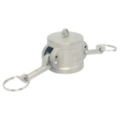1″ inch Type DC Dust Cap Coupler Stainless Steel 304 Hose Pipe Fitting Camlock