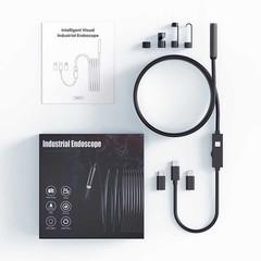 (017 ) Wireless Endoscope Camera 1080P 8mm Inspection Tool for iOS Android