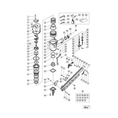 NR83A NR83A2 O-Ring Kit for Hitachi Full Round Head Framing Nailer with Trigg…