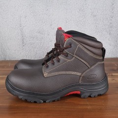 Skechers Boots Mens 12 Brown Burgin Congaree Memory Foam Soft Toe Electric 77163