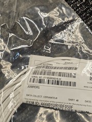 (QTY2) CORNING 444401UR1BF050F Fiber Optic Patch Cable 50 ft