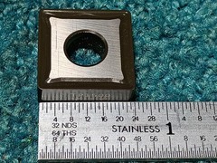 (10) Seco Carbide Turning Insert SNMG190612-M5 TP1500 Indexable Inserts
