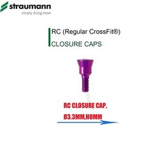 Dental RC Healing Abutment Caps Screw Fit ITI Straumann Purple 4.5/5/6.0/6.5