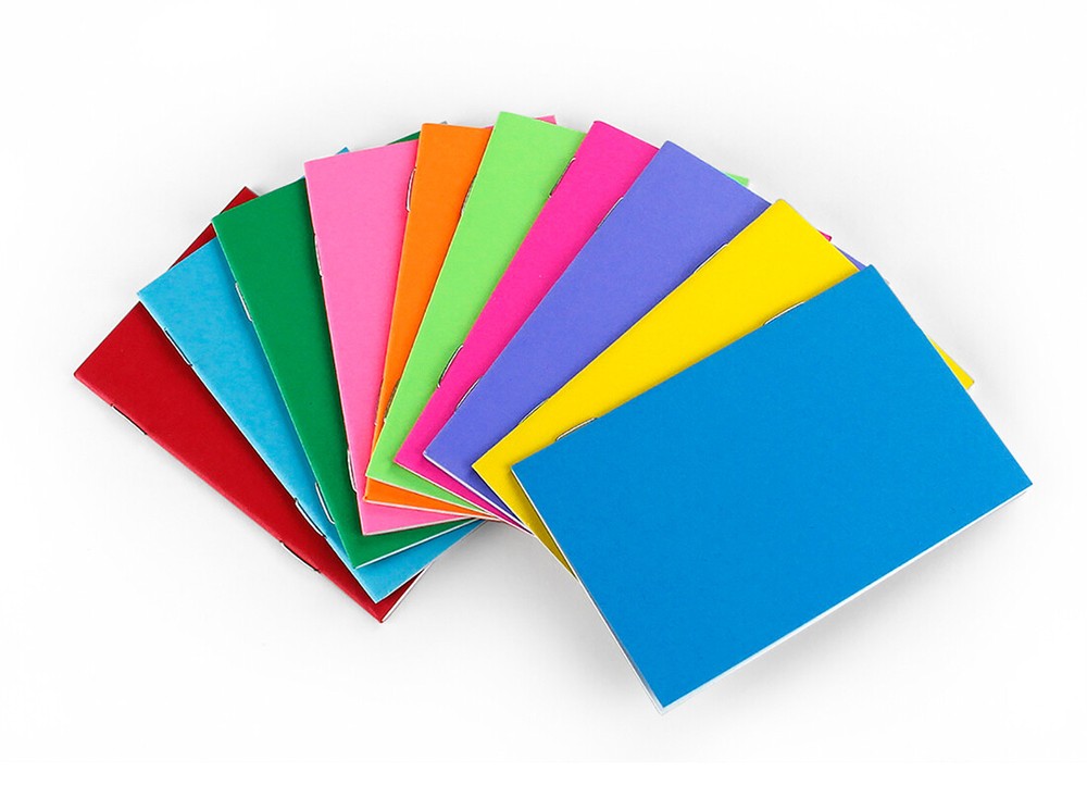 Hygloss Products Tiny Blank Books 10 Asstd Colors- 2.75 x 4.25″- 10/20/100 Books