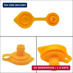 𝟏𝟎 𝐏𝐜𝐬 Gas can Vents for Plastic Gas Cans, Gas Can Vent Caps, Yellow Fuel G