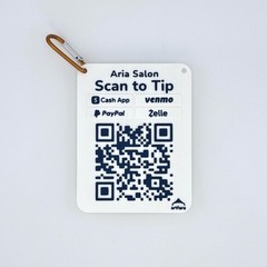 Thin QR Code Payment Sign – Artfare Micro