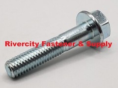 M8-1.25×40 Hex Head Flange Bolts 8mm x 40mm Grade 10.9 Steel Screws M8x1.25 x 40