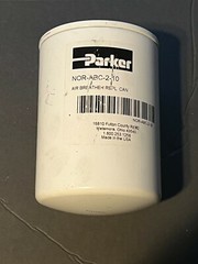 nor-abc-2-10 parker filter nos no box shelf ware