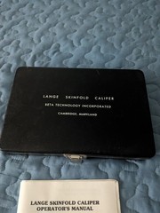 Cambridge Scientific Industries Lange Skinfold Caliper MPN 1746 Medical w/ Case