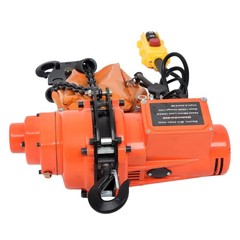 2200lbs Electric Chain Hoist 110V 10ft Lifting Height,10ft Wired Remote Control