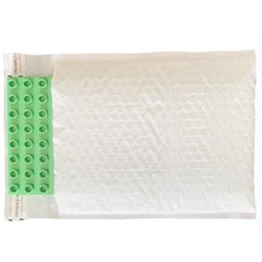 AirnDefense 1000 #000 4X8″ White Shipping Padded Envelope Poly Bubble Mailers