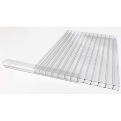 Thermoclear 1/4 In. X 96 In. X 1/4 In. (6Mm) Thermoclear Polycarbonate Multi-Wal